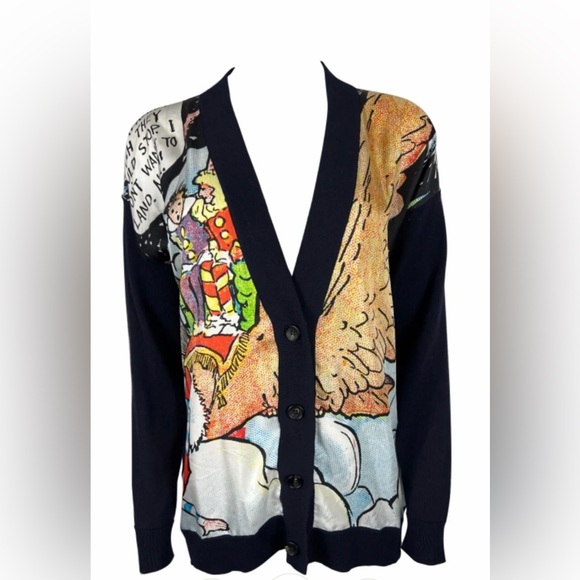 Lanvin Sweaters - Lanvin x Little Nemo in Slumberland Silk & Wool Cardigan - XS